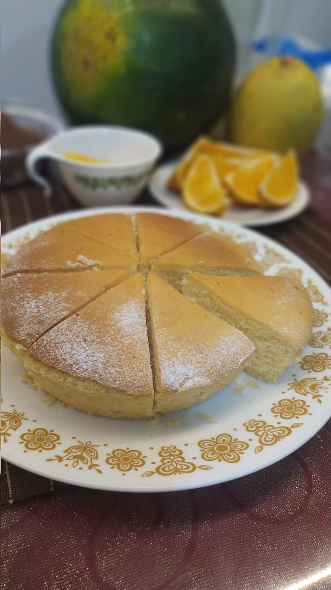tweetwithvince's tweet photo. Welcoming 2022 with my mom's Orange Chiffon Cake. 💯🎊 https://t.co/KHahcRxdfd