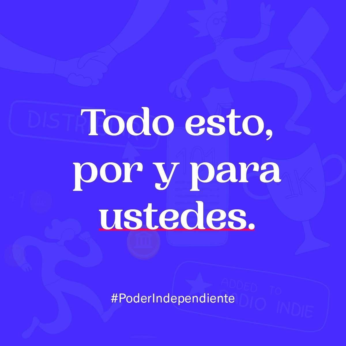 randomsounds_'s tweet photo. Seguimos trabajando por el #PoderIndependiente 💪
¡Feliz año nuevos a todos! 🥳
Les desea el equipo de Random Sounds ❤️ https://t.co/EIfWpv9Vko