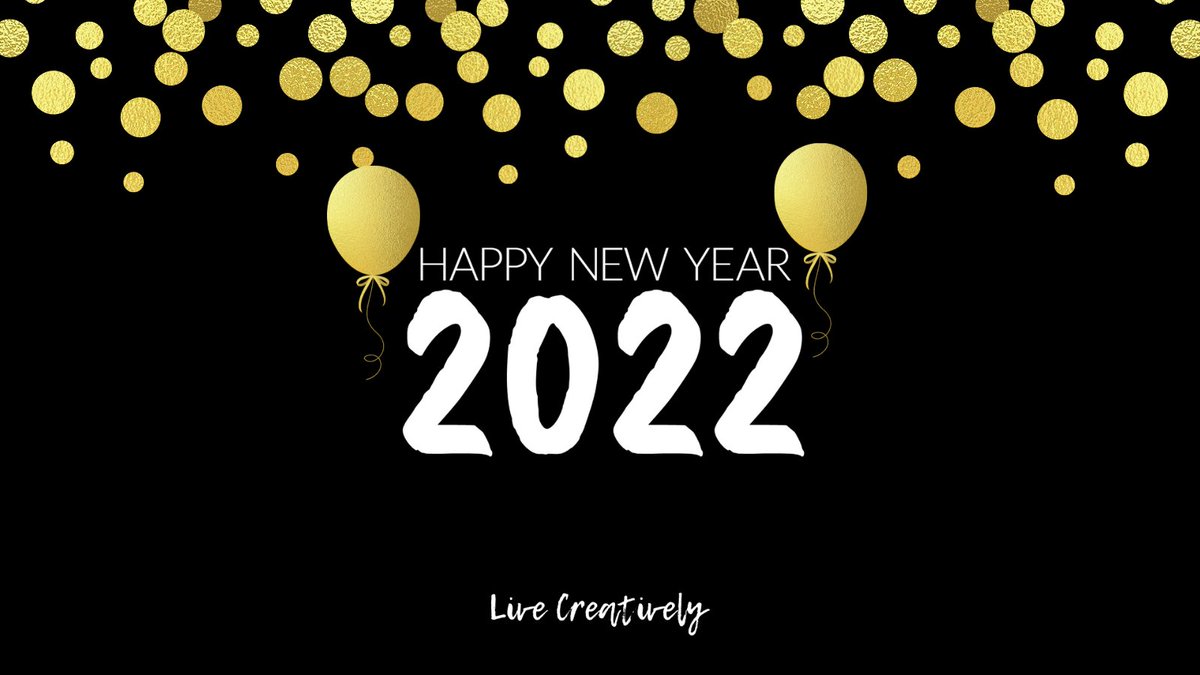 2LiveCreatively's tweet photo. Happy New Year!🥳🎉🎊 https://t.co/i06zL6sUjn