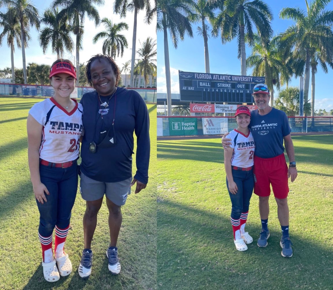 Thank you Coach Chan and Coach Troy for another great camp! <a href="/FAUSoftball/">Florida Atlantic Softball</a> <a href="/Troywhitt1/">Troy whitt</a> <a href="/NeptuneMustangs/">Tampa Mustangs Neptune</a>