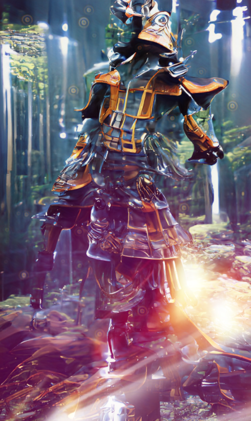 SamAI_Off's tweet photo. Start 2022 with a piece of this hot new collection, featuring unique, beautiful images created in tandem by human and AI. Check out ☑️The SamurAI Collection☑️ on @SolSeaNFT.. Our work is almost half sold, so be quick! #Solana #SolSeaNFT 
https://t.co/nSVlJwMfH7 https://t.co/TJTDSANpBv