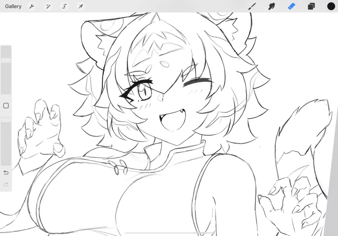 [wip] Year of the Tiger Waifu is on her way 💖🐯 