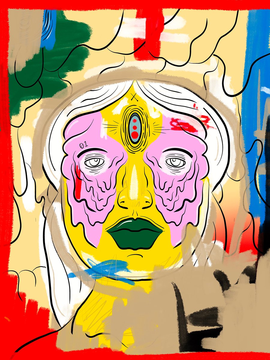 tamai_space's tweet photo. 'New Beginnings' #tmac @MetaArtClub https://t.co/GJFFs1Jhxo