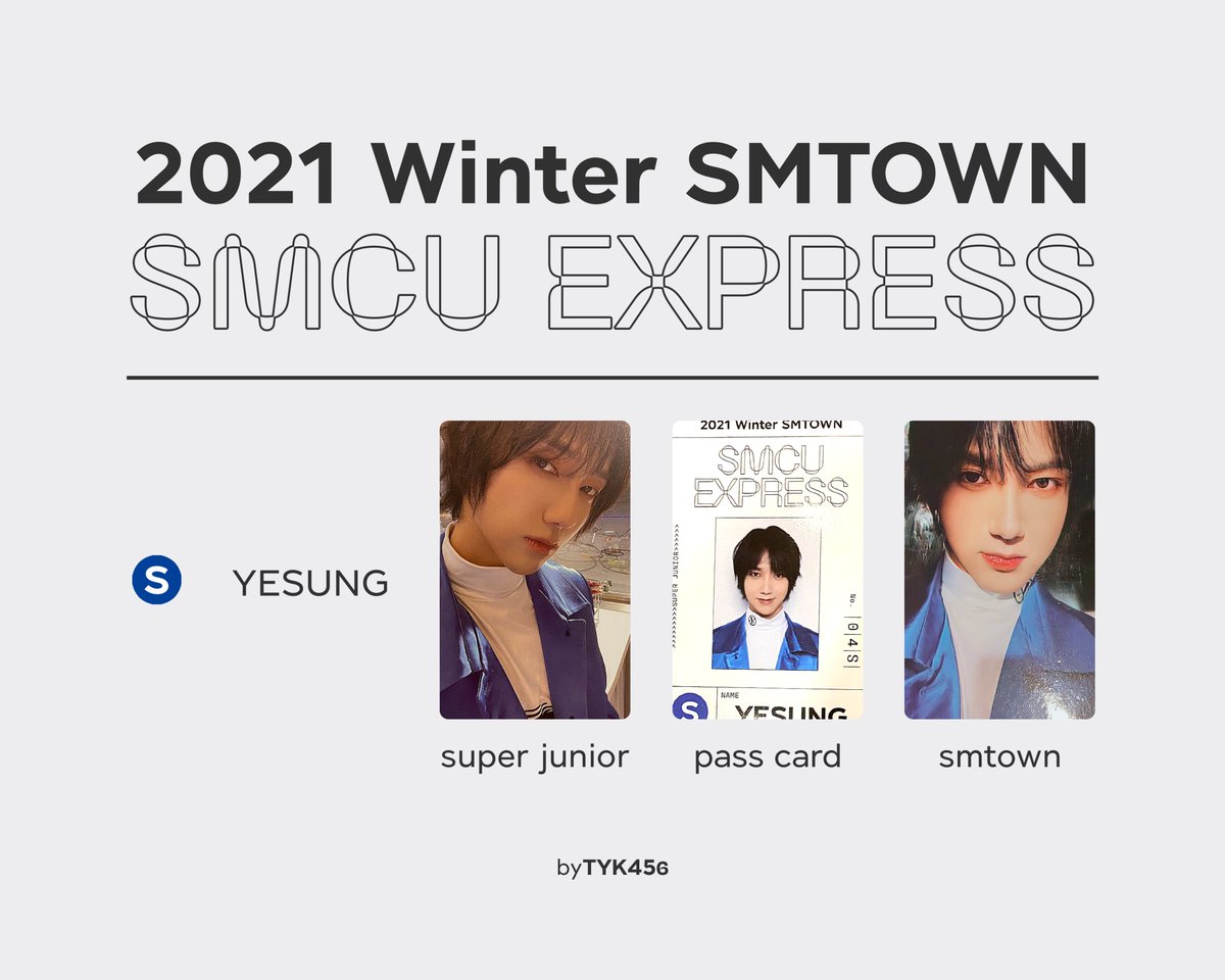 SUPER JUNIOR - 2021 Winter SMTOWN SMCU EXPRESS  ドンヘ Super Junior 2021 Winter SMTOWN SMCU Express Official