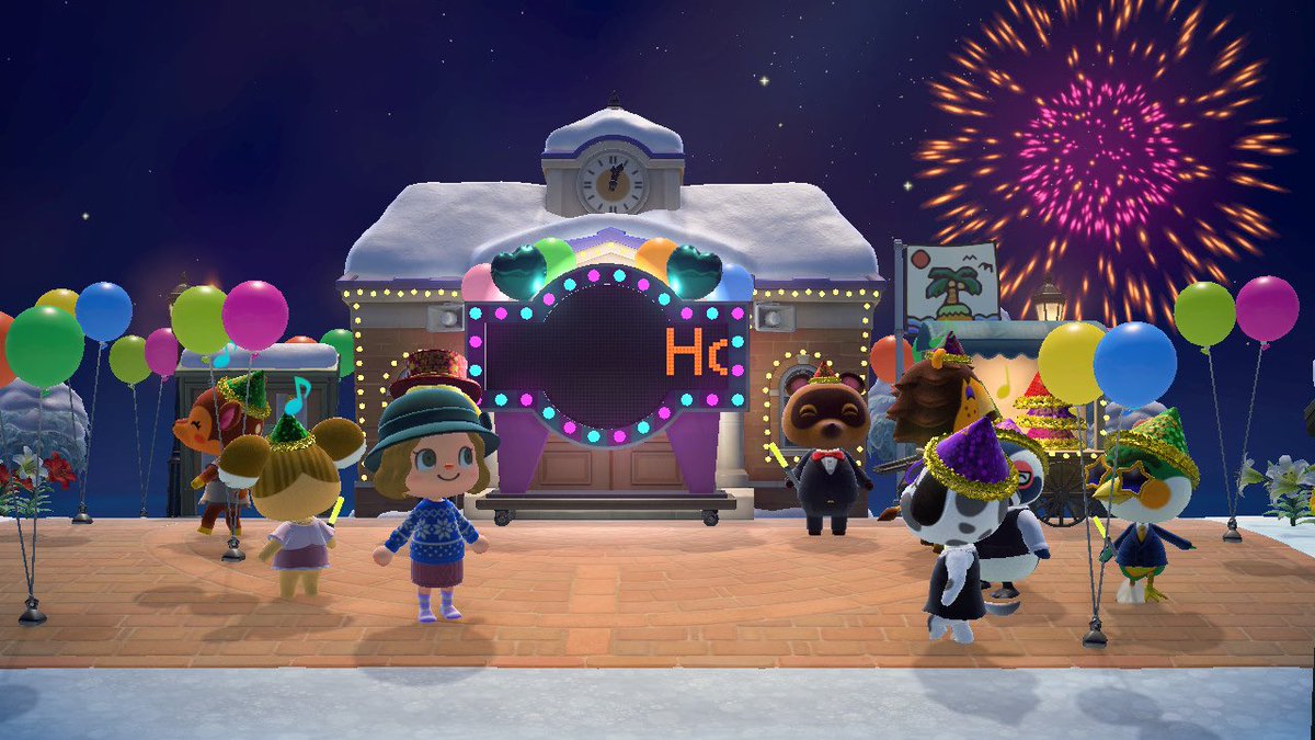 Simwold's tweet photo. Happy new year, gamers! (I’m the one in the adorable hat, no shoes and the only skirt I could buy)… still haven’t worked out this game 😅😂🥳 https://t.co/iLmKWSRjPV