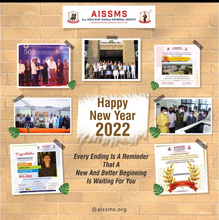AISSMS_COP's tweet photo. Let us open this new chapter in our lives with sound health and poise mind as we bear fruits of our knowledge. Wishing everyone a very prosperous and Happy New Year from all of us at the AISSMS family.

#HappyNewYear #Celebrations #NewStart #AISSMSORG #aissmscop https://t.co/YXB7EpVZWT