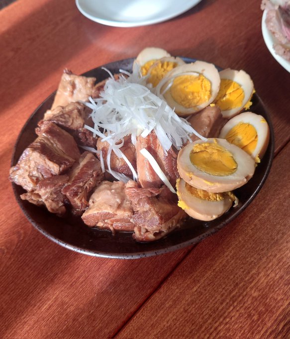 頑張って作った角煮✨✨✨ 