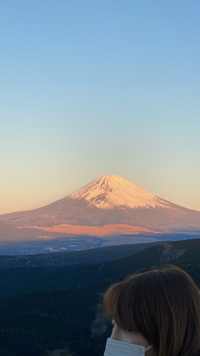 十国峠からの初日の出😁と富士山🗻
幸せな一年になりますように！