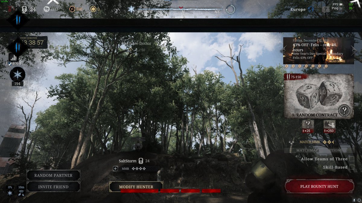 <a href="/HuntShowdown/">Hunt: Showdown</a> Please fix reconnect feature, I get this every time I reconnect.