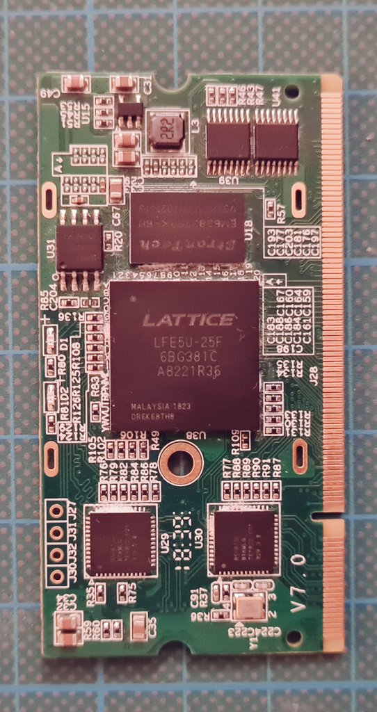 Speechless  industrial reliable functional chinese mass-produced well designed cheap powerful usable open-source toolchain able made for socs network capable placement for 12 pmods hdmi capable #fpga #ecp5 #lattice #colorlight #i5 best peace to learn logical design you can get ❤