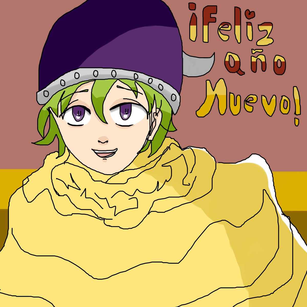 Chicos, aquí un dibujo rapidito a mouse, nuestro querido Percival les da un fuerte abrazo con un mensaje especial.
Aún faltan horas para que el 2022 comience, muchas gracias a los que apoyan mi cuenta y pronto subiré mas coloreados!