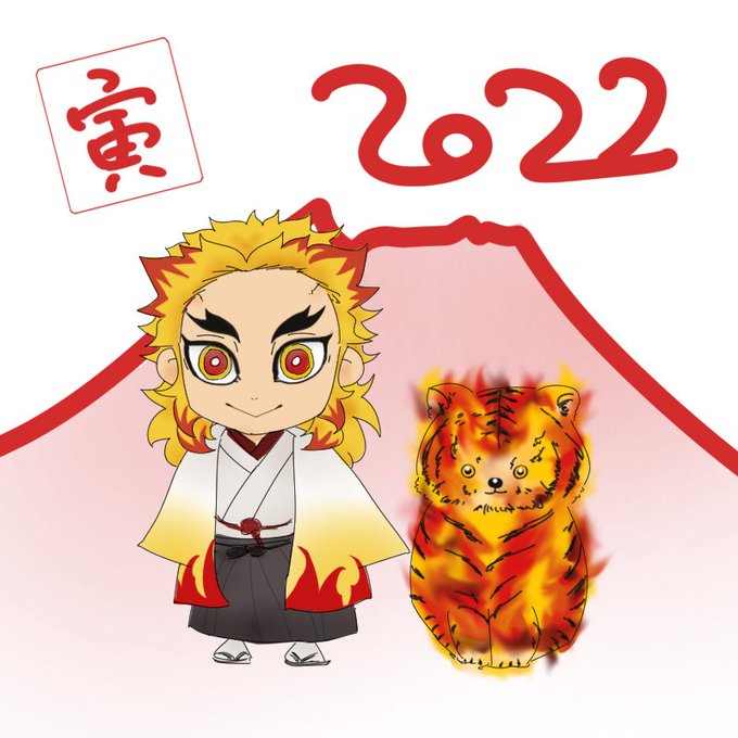 eg🌍USJに全集中さんがTwitterに投稿した煉獄杏寿郎(鬼滅の刃)のイラスト。