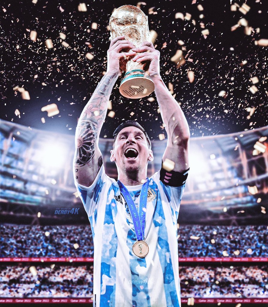 Por un 2022 con Leo Messi levantando la copa del mundo 🙏🏻🤩