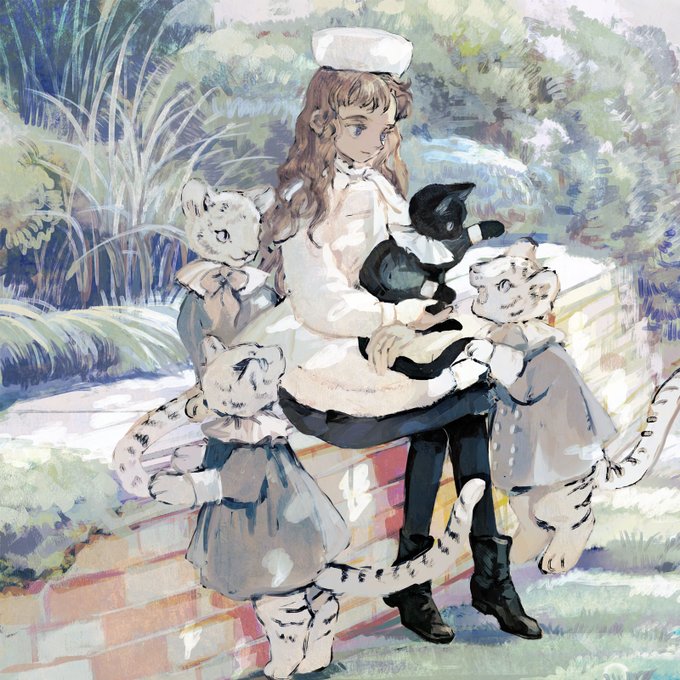 「長袖 白い猫」のTwitter画像/イラスト(人気順)