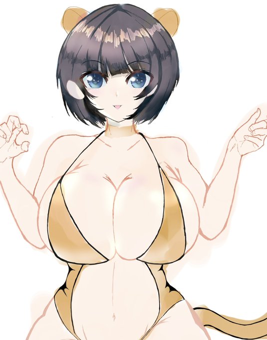 新年用に描いてた虎水着絵、とても1月1日に間に合いそうにないので、せめて進捗だけでも晒しておこう……
#絵描きさんとつながりたい 