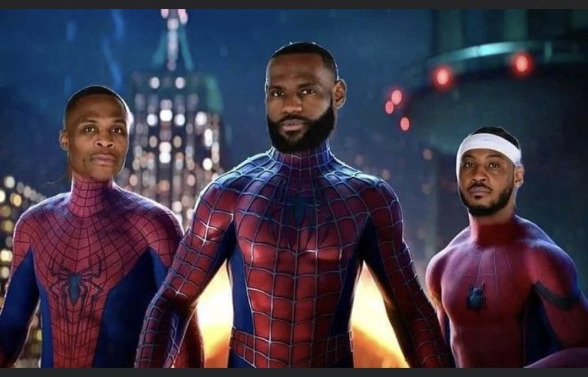 CoryJewd's tweet photo. Looks it’s Spider-Man far from play offs https://t.co/1NMGRpz8Ty