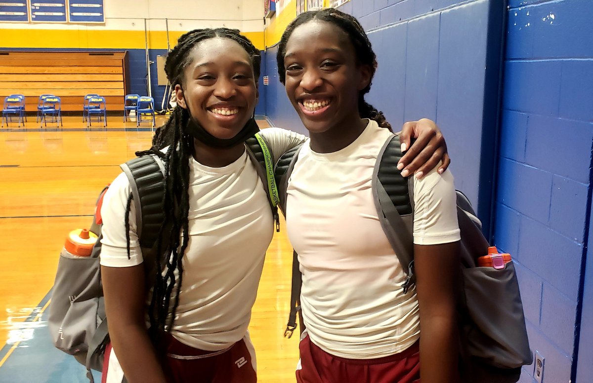 NJ Ladies Hoops (@njladieshoops) on Twitter photo Tons to like about uber charismatic Sambong Twins (unsigned '22's) of <a href="/PLHS_girlshoops/">PLHS Girls Basketball</a> (Pompton Lakes) & <a href="/NJFreedombball/">NJ Freedom</a> AAU.
D3 guards that play much better together & desire same @ next level. Special teammates & hoopers <a href="/KaylaSampong/">Kayla Sampong</a> & <a href="/jasmine_sampong/">Jasmine Sampong</a>
<a href="/timcapstraw/">Tim Capstraw</a> <a href="/ushoops/">Coach Rich Leary</a> Tons to like about uber charismatic Sambong Twins (unsigned '22's) of <a href="/PLHS_girlshoops/">PLHS Girls Basketball</a> (Pompton Lakes) & <a href="/NJFreedombball/">NJ Freedom</a> AAU.
D3 guards that play much better together & desire same @ next level. Special teammates & hoopers <a href="/KaylaSampong/">Kayla Sampong</a> & <a href="/jasmine_sampong/">Jasmine Sampong</a>
<a href="/timcapstraw/">Tim Capstraw</a> <a href="/ushoops/">Coach Rich Leary</a>