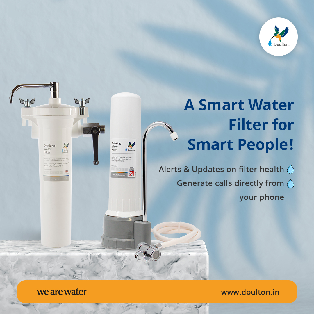 DoultonIndia's tweet image. Get easy updates about your water consumption, filter life, fault status, alerts &amp;amp; also generate customer calls directly from your phone with The Doulton Filtachek App.
#SmartWaterFilter #FiltachekApp #DoultonDropsReward #StayHealthy #DoultonWaterFilter #DoultonFilter #SaveWater
