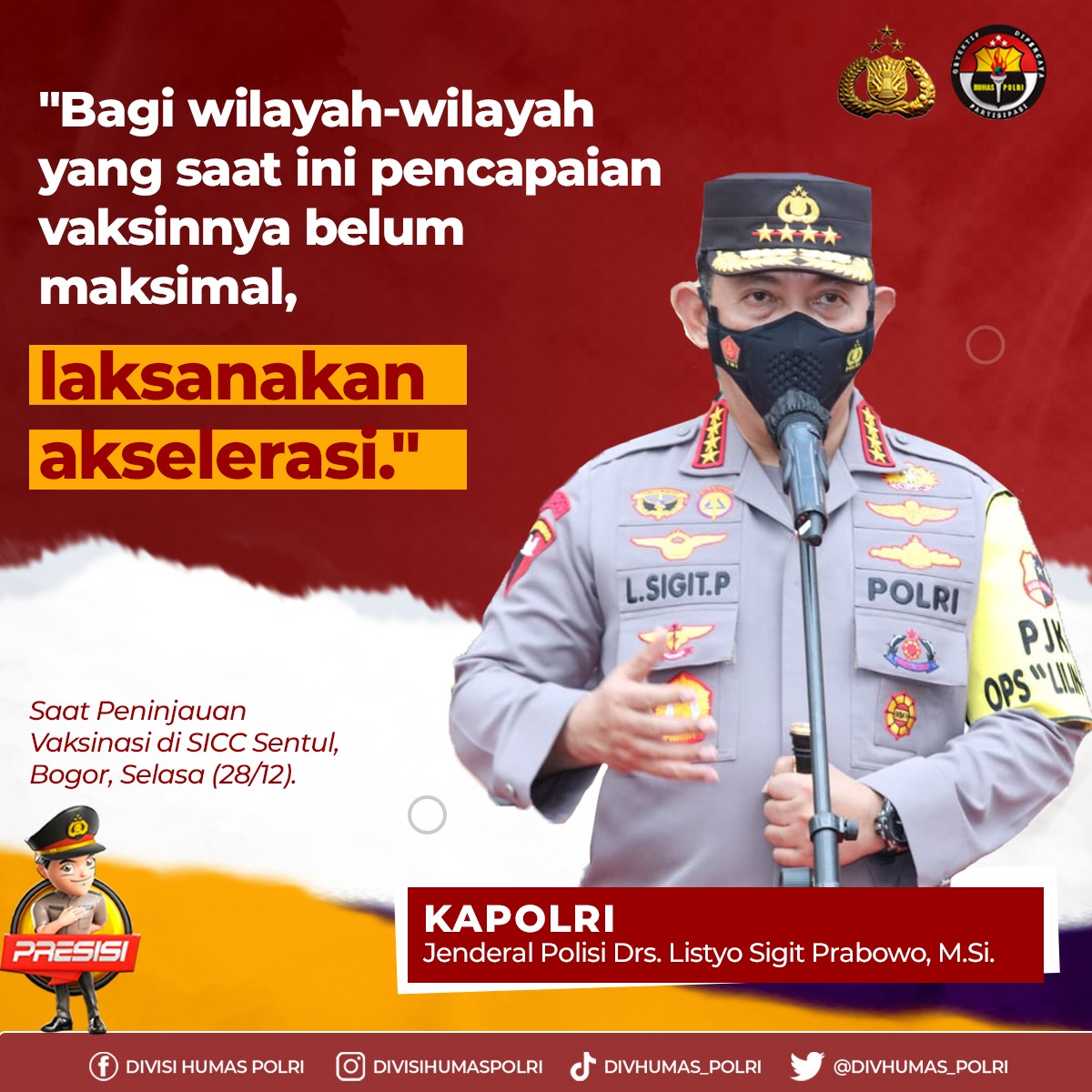WinaraPutri7's tweet photo. Waspadai varian baru omicron, percepat vaksinasi, dan taati prokes dimana pun berada #KetatProkesNataru
Vaksinasi Tangkal Omicron https://t.co/f3Ddq0FotY