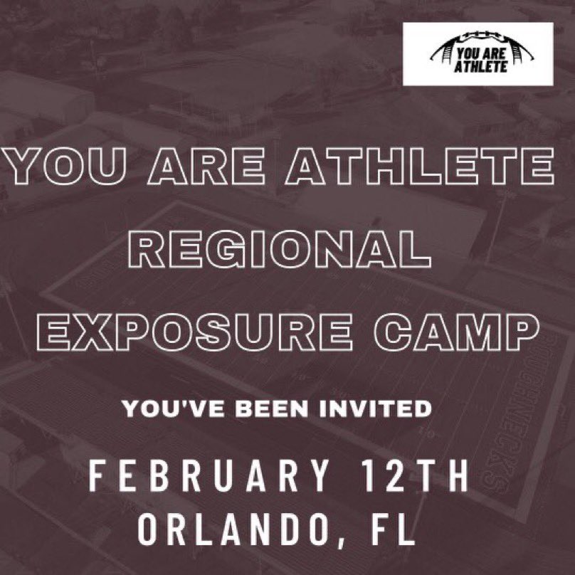 William72wade's tweet photo. I am honored to have been invited to the regional exposure camp by @JoshHallYAA and I am thankful for the opportunity @SLHSFBNextLevel @SunlakeFootball @sunlake_dad https://t.co/xpUtnJLpoV