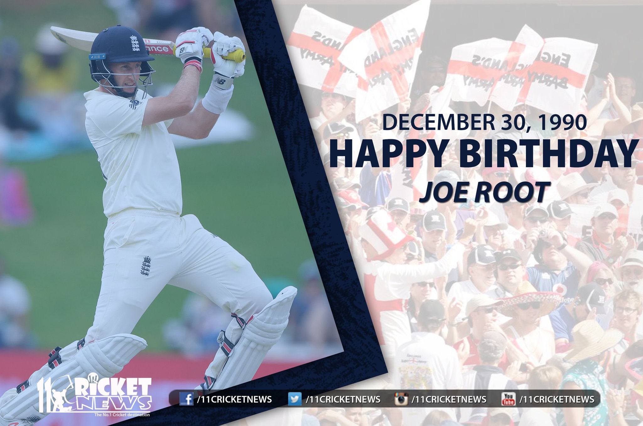 Happy Birthday \"Joe Root\" He turns 31 today 