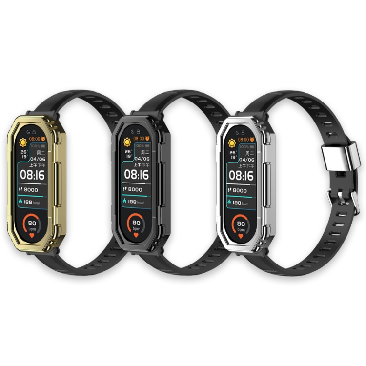 Sunskysheldon's tweet image. For Xiaomi Mi Band 6 / 5 TPU Watchband + PC Watch Case Set(Black Silver) 
please check it if you are interested in bit.ly/3qBrpuA
 #WhatsApp: +86 18902485933
#xiaomiredmi
#smartwatchcase
#Xiaomi