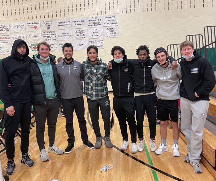 tboltbasketball's tweet photo. Love seeing alumni show support! Jolo, Bobber, Danny, Tristan, Cort, Falzoney Pony, D Mill. Thank you gentlemen! 
@vjabolts https://t.co/bCze48rGRo