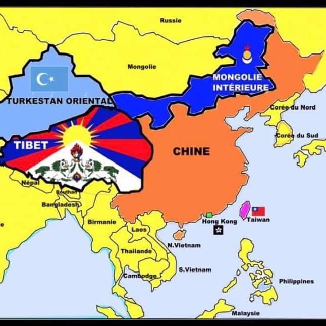 TibetPeople's tweet photo. @DanCollins2011 #SunTzu Please don’t use Chinese #map, use this #TibetMap, #Tibet is much larger than your map, don’t reward #China. https://t.co/a8pZtMatxE