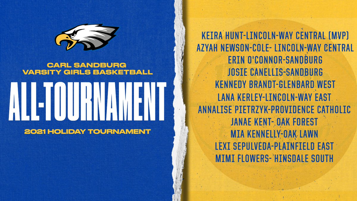 Congratulations to the 2021 All-Tournament Team!