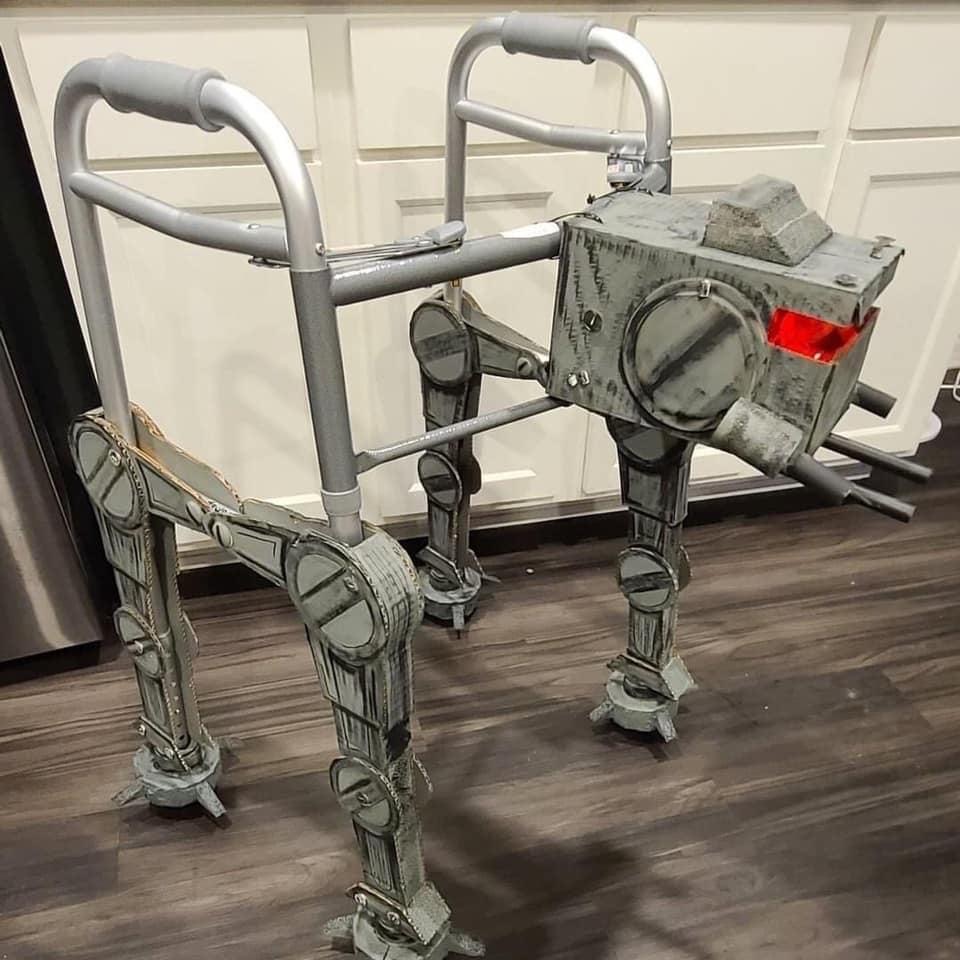 SWCultureLive's tweet photo. “We have spotted an Imperial Walker!” 🤣 #StarWars https://t.co/ai5I4orBOx