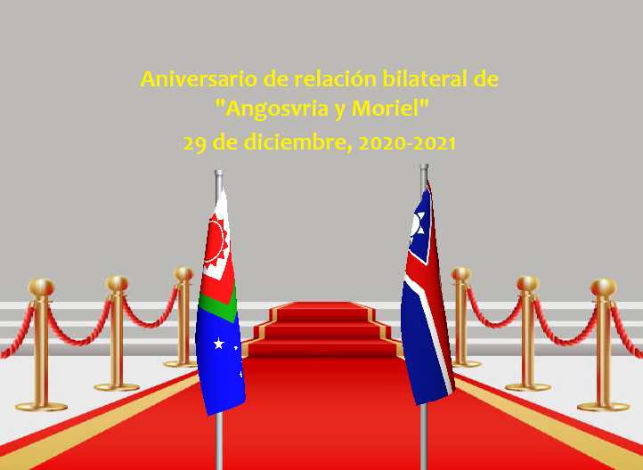 Gobiernofedera4's tweet photo. Nuestro primer aniversario de relaciones bilaterales entre "Angosvria y Moriel",
felicidades amigo de Moriel, 29 de diciembre del 2020-2021
#Angosvria #Micronations #Micronaciones #Happyaniversary #Moriel https://t.co/Xp6aC0bq96