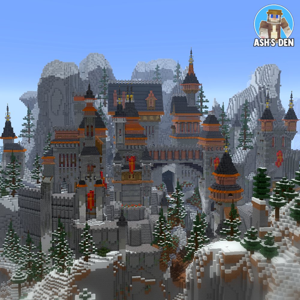 fantasy castle minecraft