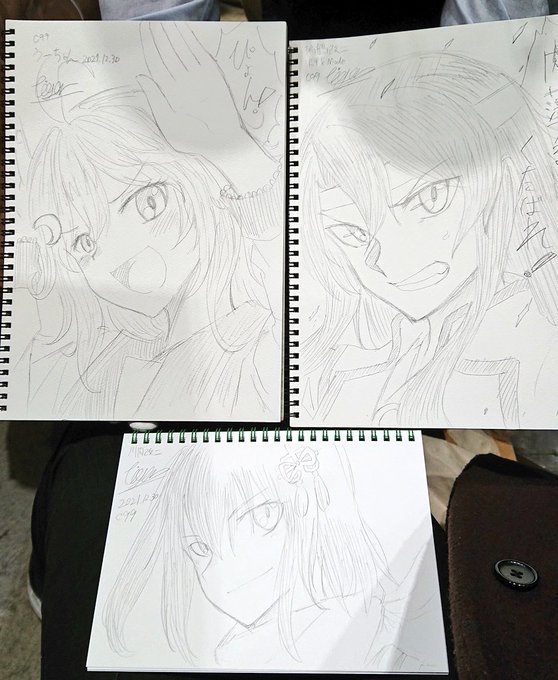 スケブ完成しました!!!!
うーちゃん!川内改二!瑞鶴改二決戦modeです!!! 