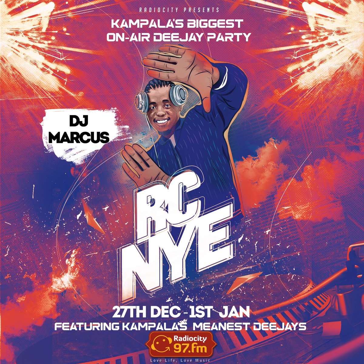 djslaughterelly's tweet photo. #RCNYE DAY 4.
Vibes on vibes on the #UltimateDreamWeekend
@EyoMackus is in control π¨ @97fmRadiocity https://t.co/gRSnuprBWf