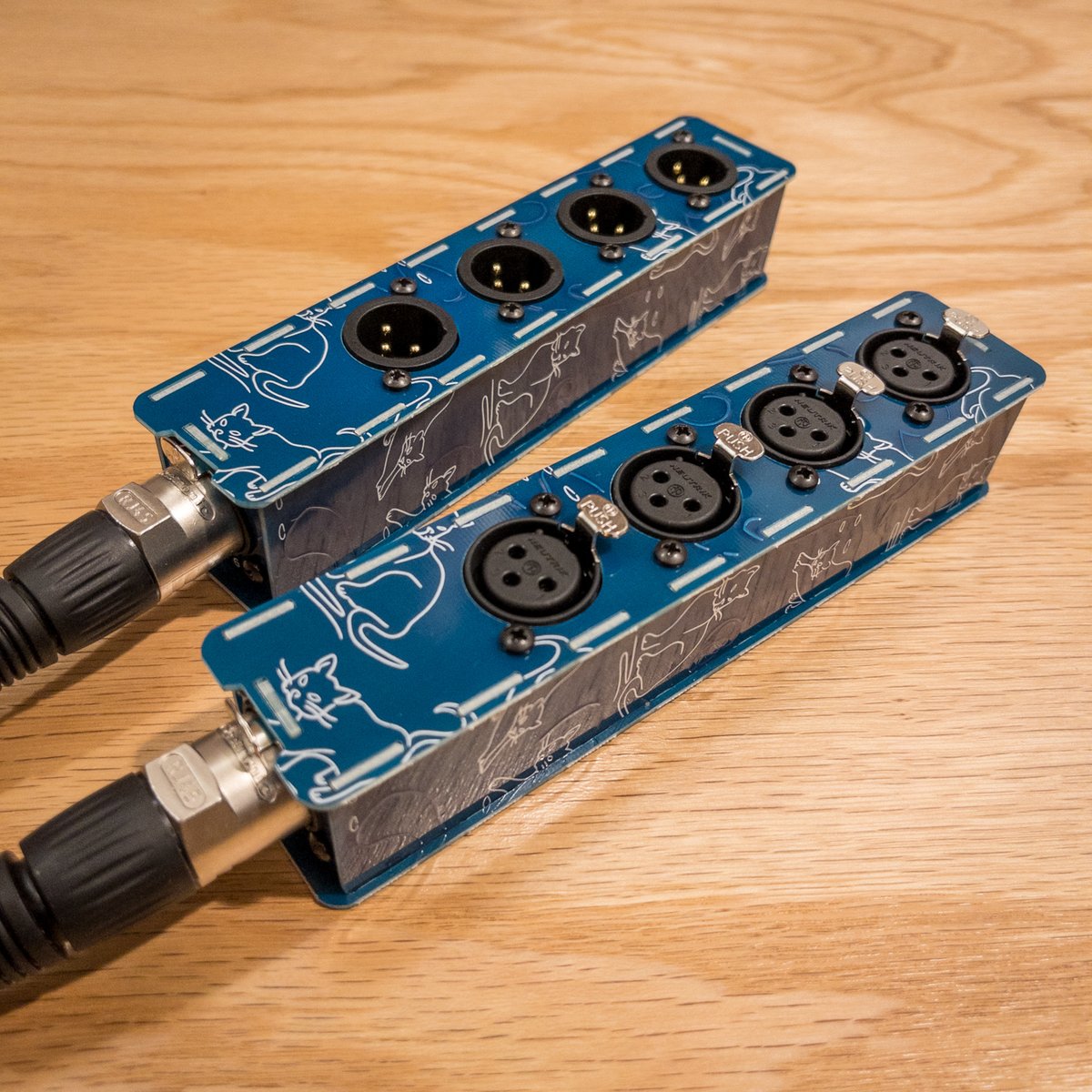 StageHacks's tweet photo. SNAKE_4XLR3 is now available! It's a fun DIY audio snake kit that comes in 3 beautiful designs... and also black. Ships January 14! https://t.co/IxNYbG5exr https://t.co/U0ieMYjL7Z