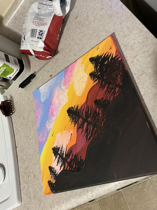 Today&rsquo;s creation ❤️. #art #painting https://t.co/YTBr0IMXGr<a href="/tag/art"class="tags">#art</a><a href="/tag/painting"class="tags">#painting</a>