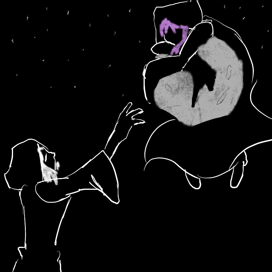 you are my moon, little moon, and it's late enough. so climb down out of the tree. #endwalkerspoilers #hythlodaeus #emetselch