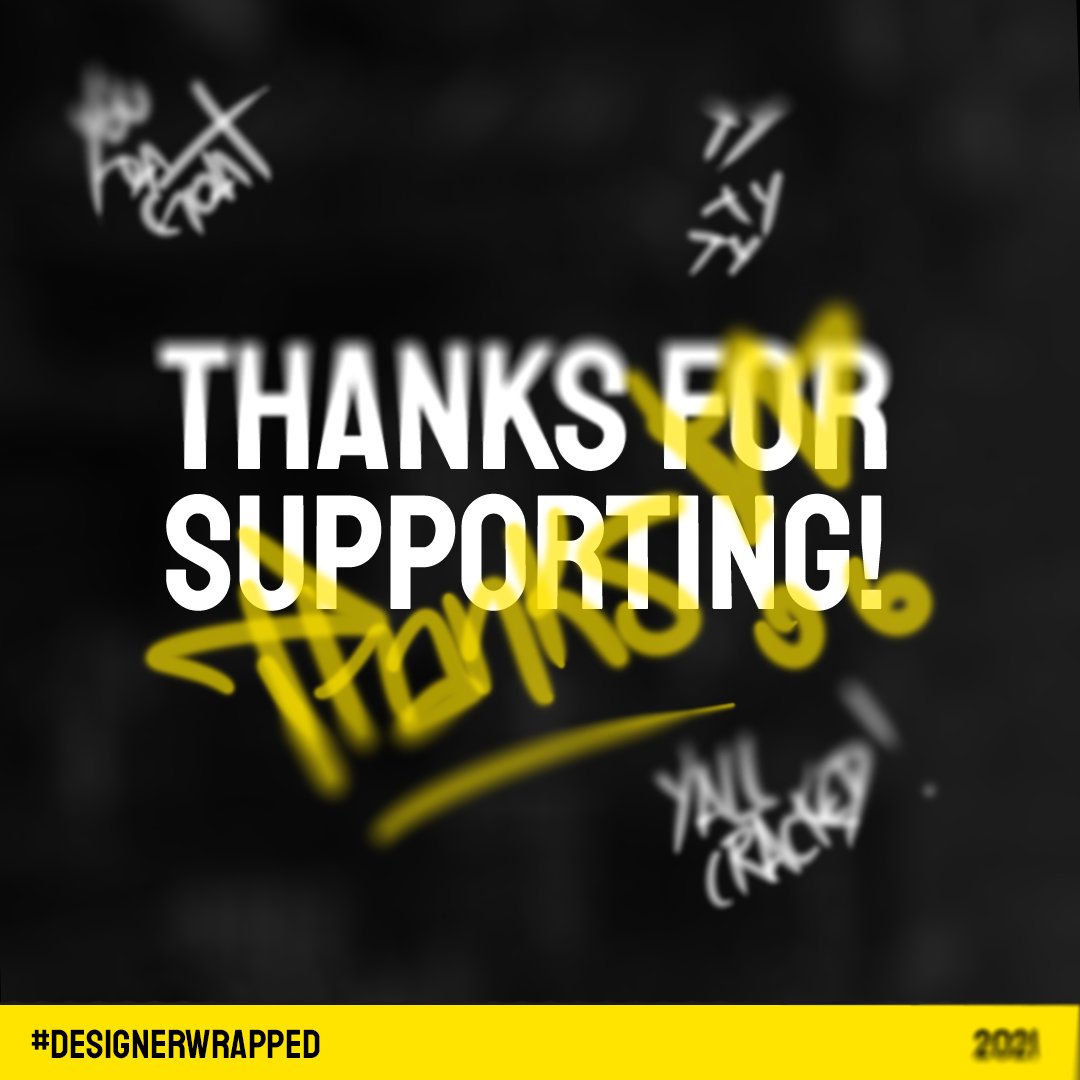 kai_artz's tweet image. Here is my 2021 #DESIGNERWRAPPED!
Thank you. It was an amazing year 🤟