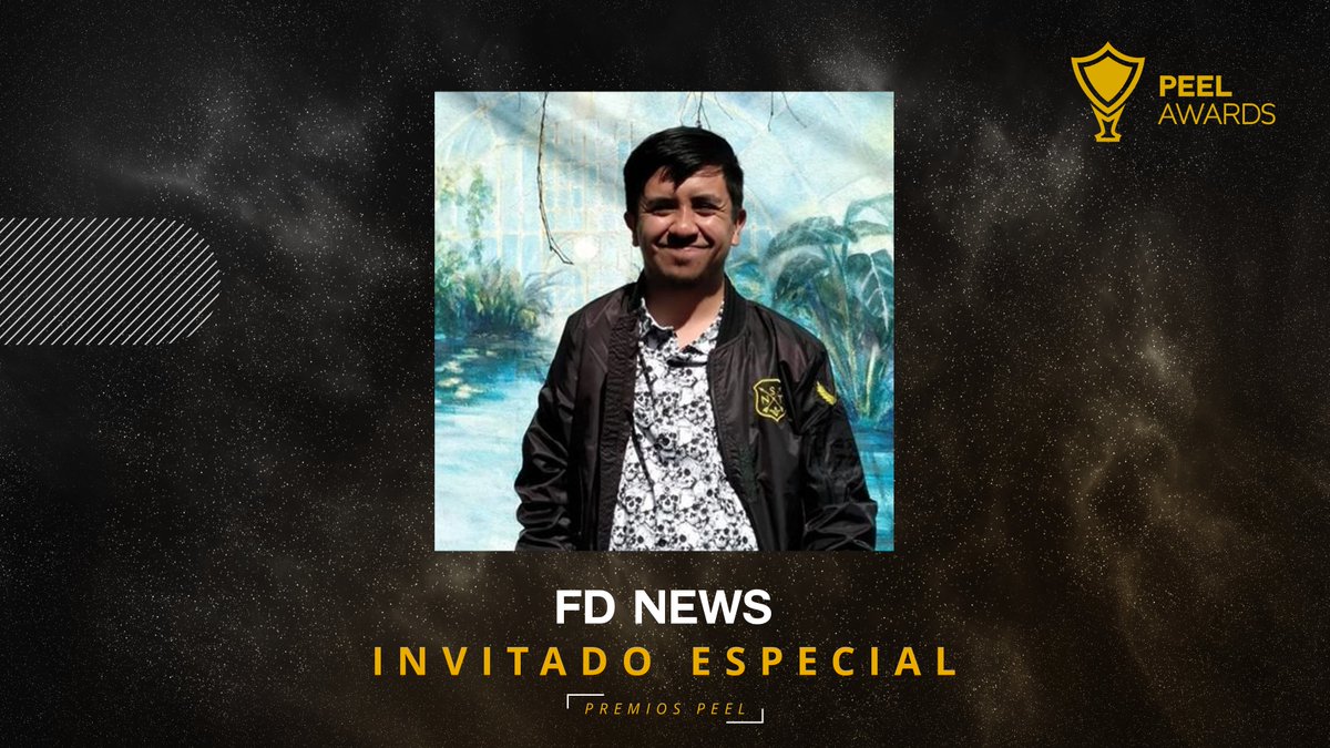 PremiosPEEL's tweet photo. El enigmatico Facundo "@fdnewsok" Dominguez será parte de los invitados para esta segunda edición, traerá referencias argentinas que solo los del sur entenderán? Mañana nos daremos cuenta! 

#PremiosPEEL https://t.co/SZo1Gg0zww