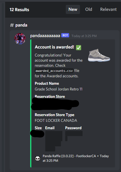footlocker reservation bot