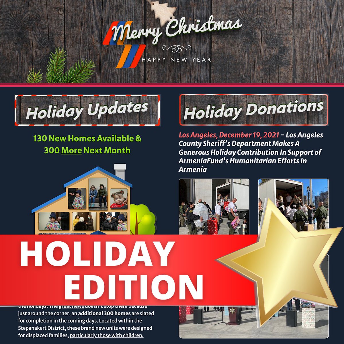 ArmeniaFund (@armeniafund) on Twitter photo #ArmeniaFund Pulse - HOLIDAY EDITION!
Merry Christmas! - Holiday🎄Cheer and Good News from 🇦🇲 <a href="/ArmeniaFund/">ArmeniaFund</a> including a look back at Telethon 2021. - mailchi.mp/armeniafund/ha… #ArmeniaFund Pulse - HOLIDAY EDITION!
Merry Christmas! - Holiday🎄Cheer and Good News from 🇦🇲 <a href="/ArmeniaFund/">ArmeniaFund</a> including a look back at Telethon 2021. - mailchi.mp/armeniafund/ha…