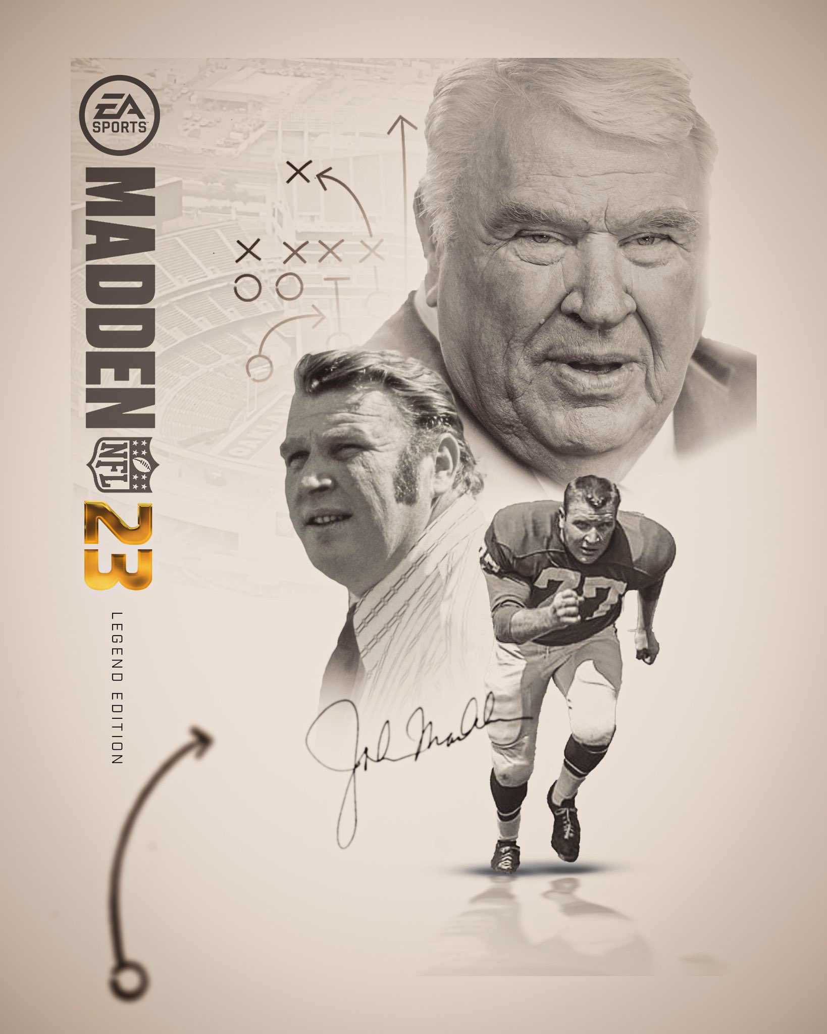 Devan Eldred on Twitter: "Madden 23 Legend Edition RIP to the Legend  #JohnMadden @EAMaddenNFL please do something similar for the next rendition  of this game. #smsports 🏉 https://t.co/277vdlYwuF" / Twitter