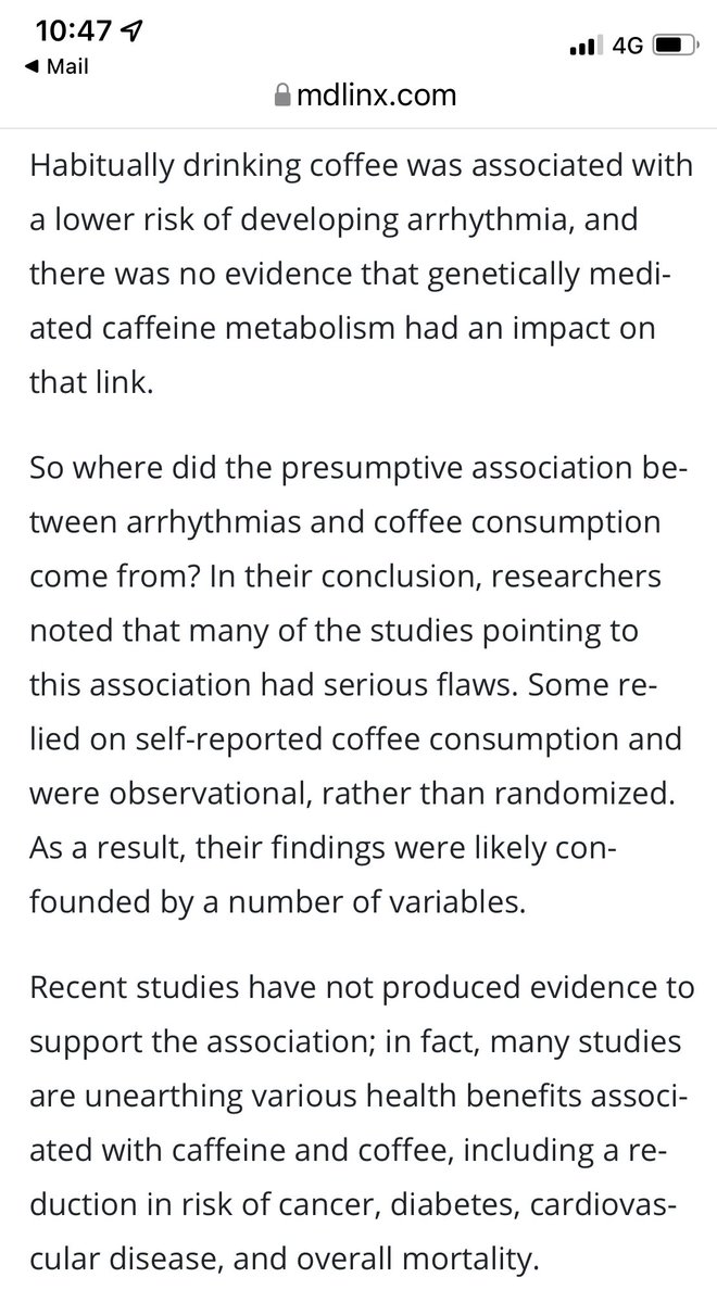 lesposen's tweet image. Hey, coffee drinkers! Finally, some good news.