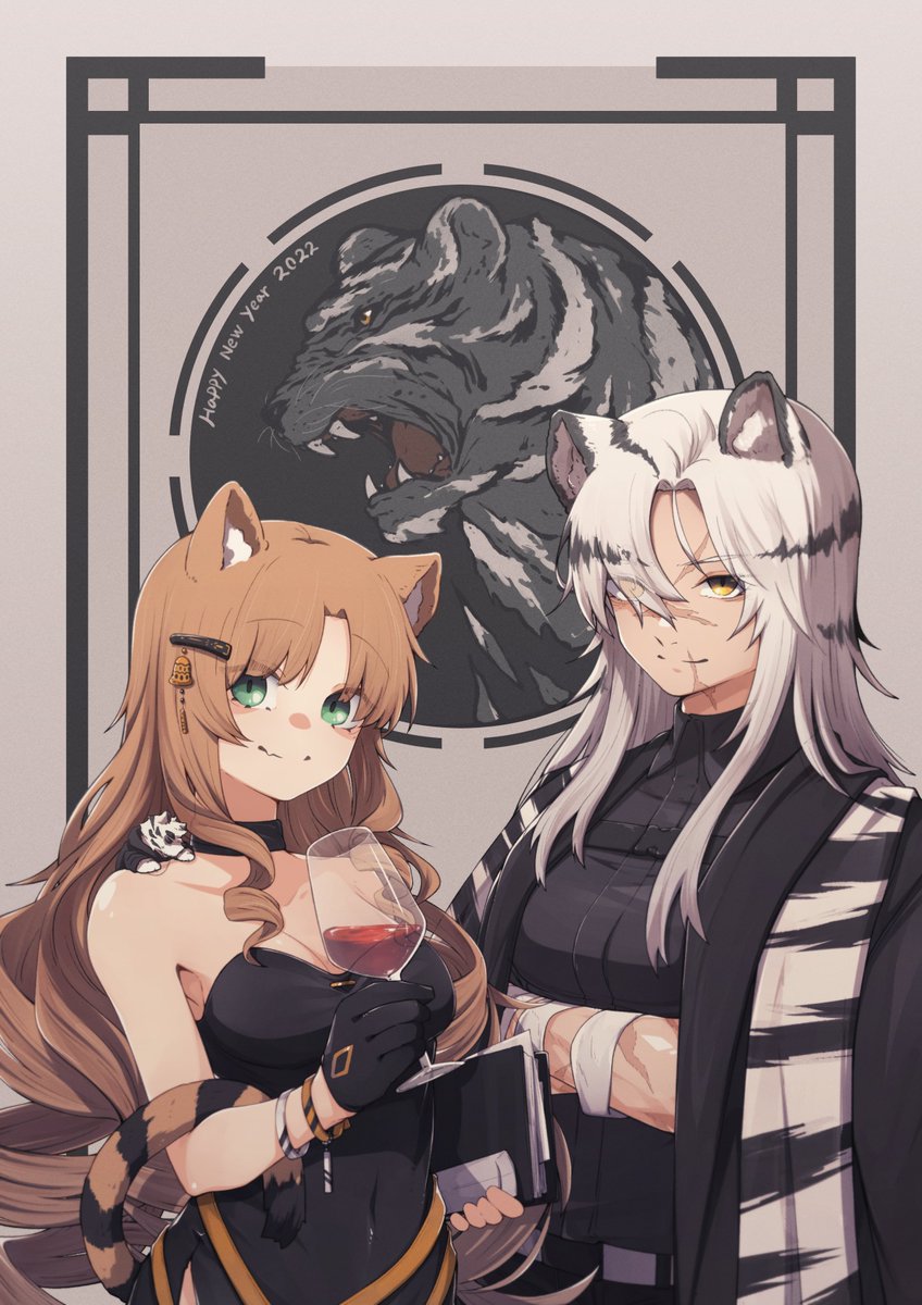 If_F_If's tweet photo. Happy New Year!!
#アークナイツ #明日方舟 #Arknights https://t.co/MhQnwiWACj