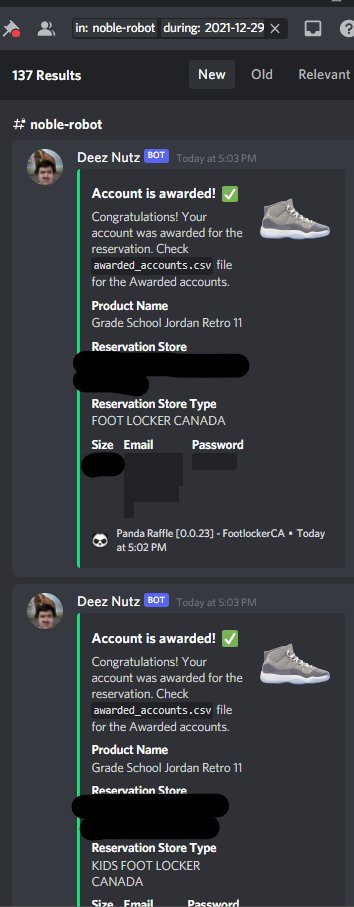 footlocker reservation bot