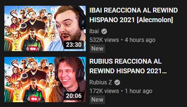 Tommy1908__'s tweet photo. Creo que van a despedir al diseñador boe
#RewindHispano2021 #YouTubers https://t.co/iLs5LAkBrp