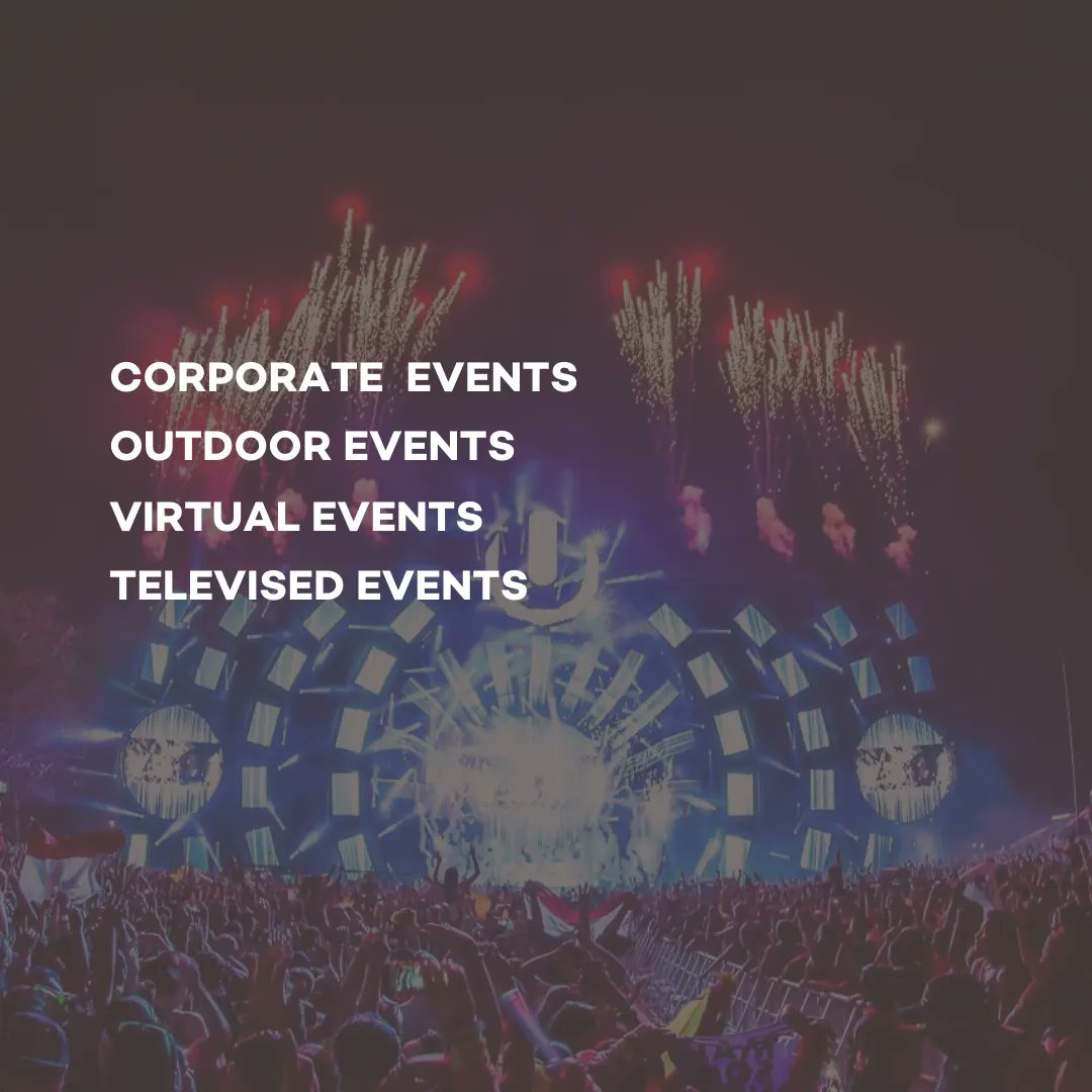 Are you wondering what type of events an event production company produces? They can produce a variety of live events ranging from corporate conferences, concerts, and even virtual events. buff.ly/35UhqXH

#multimediaproduction #corporateevents #virtualevents