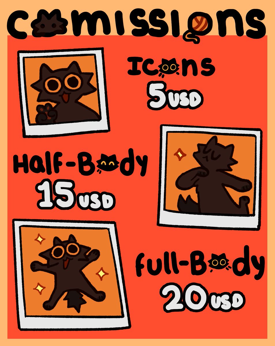 (📌)
▸the usual "i wont draw" applies here
▸have a CLEAR reference of ur oc
▸dm if ur interested !
(note: i will decline ur req if im too busy !!)
#comissionsopen #comissions