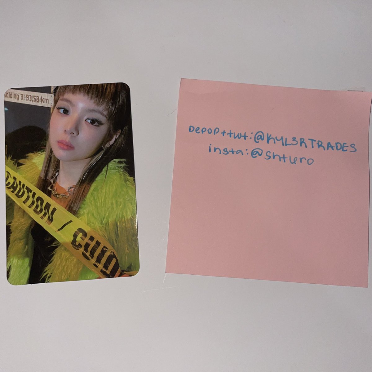 ihrt4ro's tweet photo. [WTT]

Itzy

Have: Lia 

Want: Ryunjin or anything off wl 

WW: yes! (u.s is preferred) 

availability: ✅

dm or reply if interested 

#wttlia #wttryunjin #mafia #wttitzy #itzy https://t.co/M4ZIp1zJAG