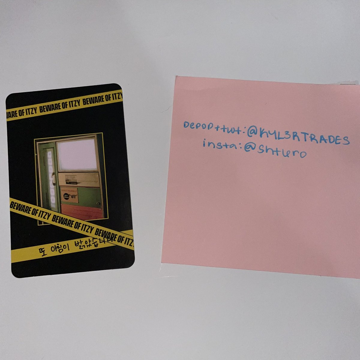 ihrt4ro's tweet photo. [WTT]

Itzy

Have: Lia 

Want: Ryunjin or anything off wl 

WW: yes! (u.s is preferred) 

availability: ✅

dm or reply if interested 

#wttlia #wttryunjin #mafia #wttitzy #itzy https://t.co/M4ZIp1zJAG
